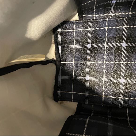 Kate Spade Blue plaid Tote - Picture 4 of 10